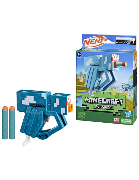 F4417_F7967,Nerf Blaster Minecraft Microshots Cave Spider