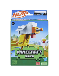 Nerf Blaster Minecraft Microshots Chicken,F4417_F7968