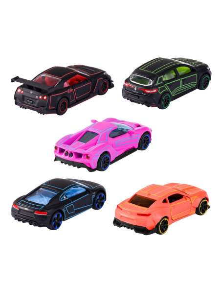 212053179,Majorette Set 5 Masinute Metalice De Curse Scara 1:64