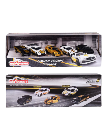 212054031,Majorette Set 5 Masinute Metalice Editie Limitata 7.5cm