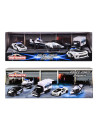 212053188,Majorette Set 5 Vehicule De Politie Metalice 7.5cm