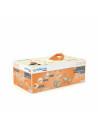 BN-CPQD01GRE,Tricicleta usoara RideOn Quadie, Cu sa reglabila, Cu mic compartiment in sa, 2.6 Kg, Pentru 1 - 3 ani, Chillafish,