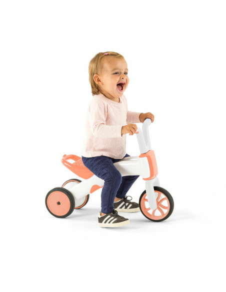 BN-CPBN03FLA,Tricicleta transformabila in bicicleta fara pedale Bunzi Matte, 2 in 1, Transformabila foarte usor, Cu sa reglabila