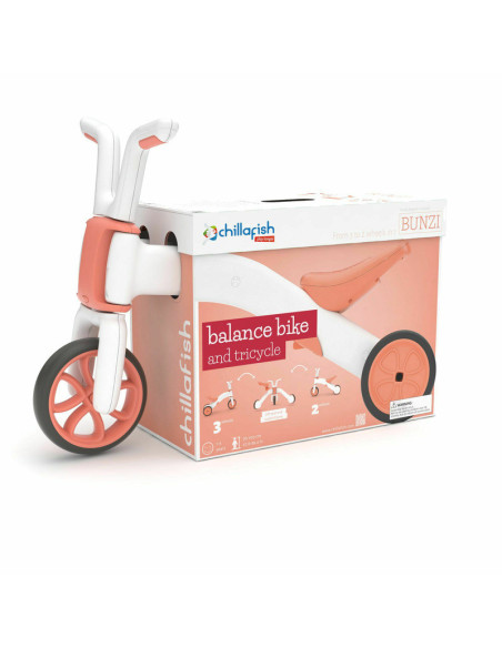 BN-CPBN03FLA,Tricicleta transformabila in bicicleta fara pedale Bunzi Matte, 2 in 1, Transformabila foarte usor, Cu sa reglabila