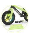 BN-CPMX04PIS,Bicicleta de echilibru BMXie Glow, Cu spite luminoase, Cu sa reglabila, Greutatate 3.8 Kg, 12 inch, Pentru 2 - 5 an