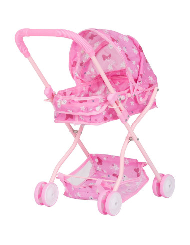 KZKGI02201BU,Carucior pentru papusi Chipolino Gigi butterflies