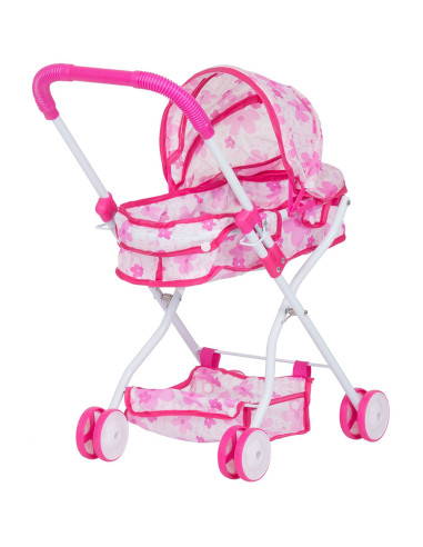 KZKGI02202FL,Carucior pentru papusi Chipolino Gigi flowers