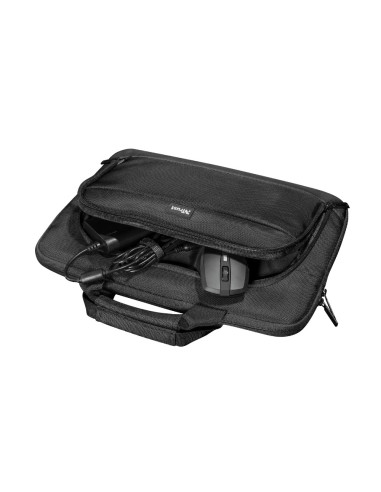 TR-24394,GEANTA TRUST, pt. notebook de max 14 inch, 1 compartiment, buzunar frontal, poliester, negru, "TR-24394"