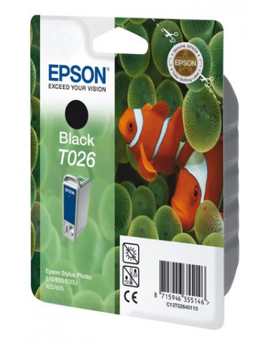Cartus Cerneala Original Epson C13T02640110, Black,C13T02640110