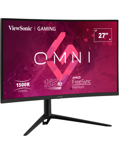 VX2718-2KPC-MHDJ,Monitor Viewsonic VX Series VX2718-2KPC-MHDJ, 68,6 cm (27"), 2560 x 1440 Pixel, Quad HD, 1 ms, Negru
