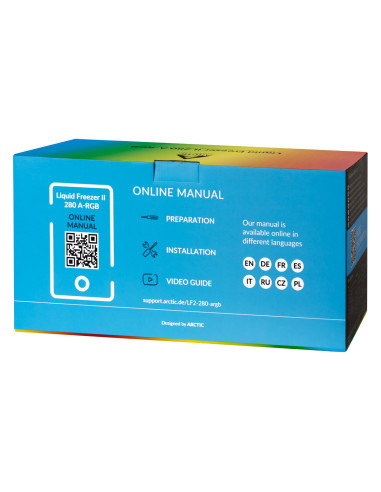 ACFRE00106A,COOLER ARCTIC Liquid Freezer II - 280 A-RGB Black,"ACFRE00106A"