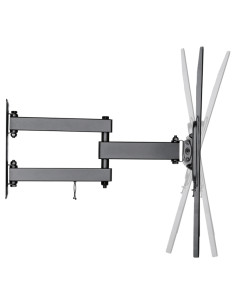 SUPSTV003,SUPORT de perete Superior, pt 1 TV/monitor plat, diagonala compatibila 32-55 inch, unghi reglabil sus-jos si stanga-dr 2