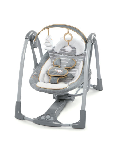 BB-11023,Ingenuity - Leagan portabil Swing 'n Go Portable Swing™ - Bella Teddy™