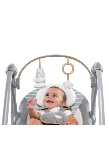 BB-11023,Ingenuity - Leagan portabil Swing 'n Go Portable Swing™ - Bella Teddy™