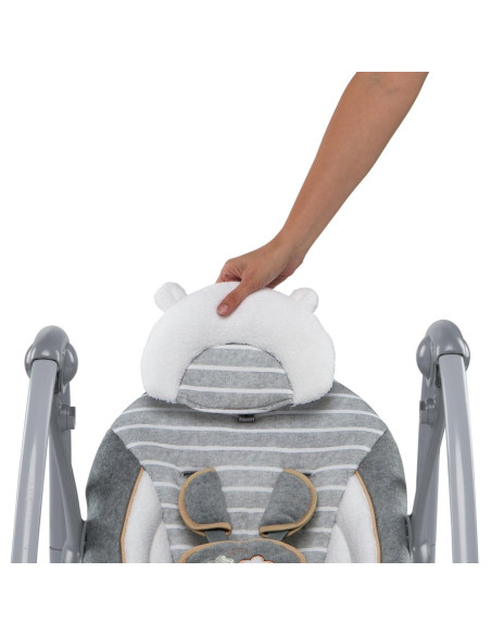 BB-11023,Ingenuity - Leagan portabil Swing 'n Go Portable Swing™ - Bella Teddy™