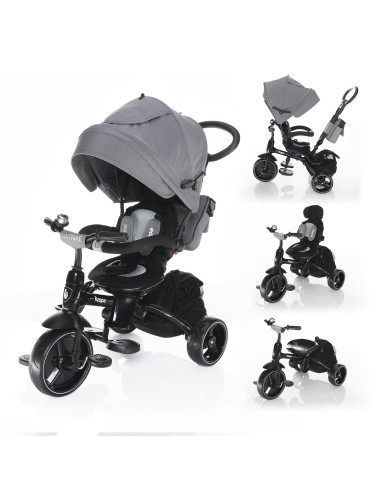 BS-41443,ZOPA - Tricicleta 6 moduri de utilizare Citi Trike Foggy Grey