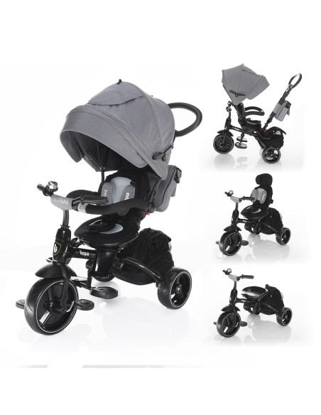 BS-41443,ZOPA - Tricicleta 6 moduri de utilizare Citi Trike Foggy Grey