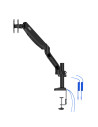 AD110DX,Brat sustinere AD110DX AOC 2 monitoare cu dimensiune maxima 27", fixare de birou, pivot 360gr, raza larga de inclinare,