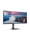 CU34V5C/BK,Monitor AOC V5 CU34V5C, 86,4 cm (34"), 3440 x 1440 Pixel, Wide Quad HD, LED, 1 ms, Negru