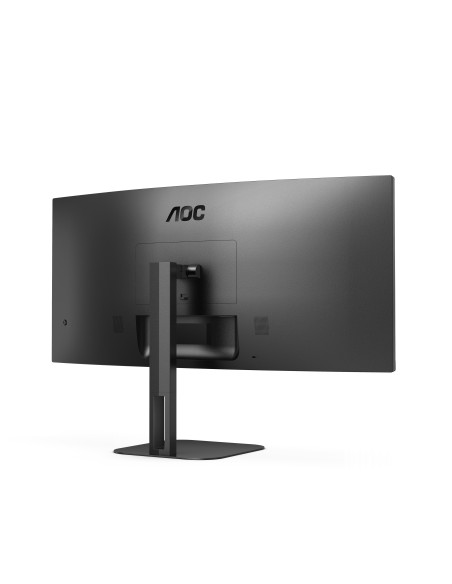 CU34V5C/BK,Monitor AOC V5 CU34V5C, 86,4 cm (34"), 3440 x 1440 Pixel, Wide Quad HD, LED, 1 ms, Negru