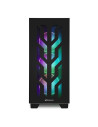 ELITE SHARK CA300T,Carcasa Sharkoon Elite Shark CA300T ATX, 8 sloturi de expansiune, 2x panouri tempered glass, 3x ventilatoare