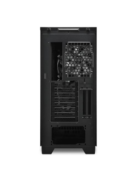 ELITE SHARK CA300H,Carcasa Sharkoon Elite Shark CA300H ATX, 8 sloturi de expansiune, 2x panouri tempered glass, 3x ventilatoare 