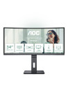 CU34P3CV,Monitor AOC CU34P3CV, 86,4 cm (34"), 3440 x 1440 Pixel, UltraWide Quad HD, LED, 4 ms, Negru