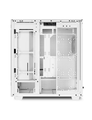 REBEL C50 WHITE,Carcasa Sharkoon Rebel C50 WHITE MID Tower, Panou lateral din metal, 7 sloturi de expansiune, 3x 3.5" drive bays