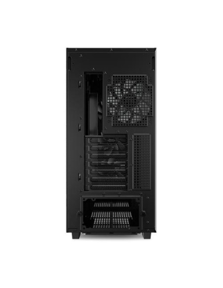 REBEL C50 B RGB,Carcasa Sharkoon Rebel C50 RGB Black MID Tower, Panou lateral din metal, sloturi de expansiune, 3x 3.5" drive ba