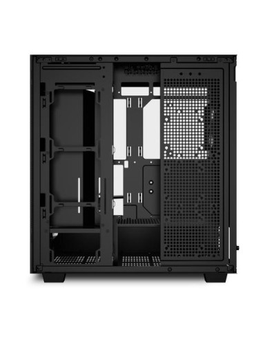 REBEL C50 B RGB,Carcasa Sharkoon Rebel C50 RGB Black MID Tower, Panou lateral din metal, sloturi de expansiune, 3x 3.5" drive ba
