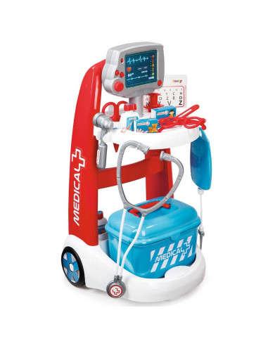 S7600340202,Jucarie Smoby Set doctor cu carucior