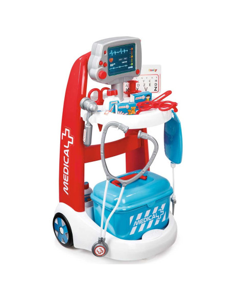 S7600340202,Jucarie Smoby Set doctor cu carucior
