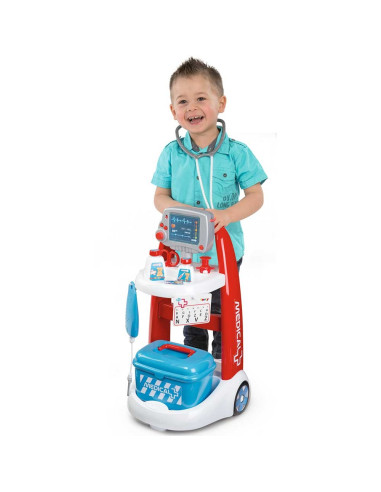 S7600340202,Jucarie Smoby Set doctor cu carucior