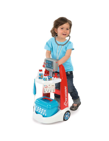 S7600340202,Jucarie Smoby Set doctor cu carucior