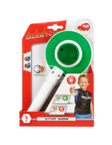 S203342008,Semn rutier Dickie Toys Stop Politie
