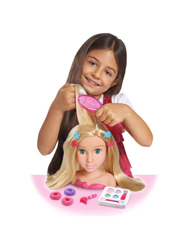 S105560029,Bust papusa Simba My Girl Styling Head cu accesorii