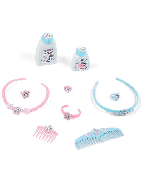 S7600320239,Jucarie Smoby Masuta de machiaj Hello Kitty Hairdresser 2 in 1