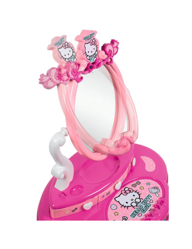 S7600320239,Jucarie Smoby Masuta de machiaj Hello Kitty Hairdresser 2 in 1