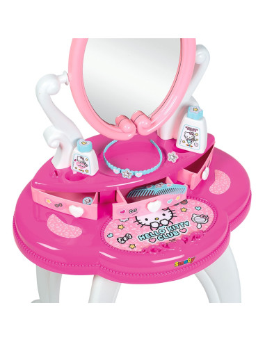 S7600320239,Jucarie Smoby Masuta de machiaj Hello Kitty Hairdresser 2 in 1