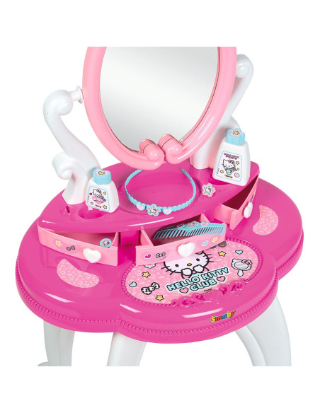 S7600320239,Jucarie Smoby Masuta de machiaj Hello Kitty Hairdresser 2 in 1