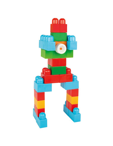 PL-03-219,Jucarie Pilsan Cuburi de construit in cutie Super Blocks 95 piese