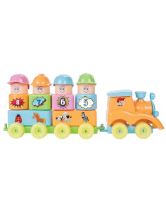 PL-03-228,Set constructie Pilsan My First Train 33 piese 2
