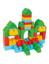 PL-03-568,Jucarie Pilsan Cuburi de construit in cutie Jumbo Blocks 166 piese