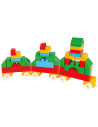 PL-03-568,Jucarie Pilsan Cuburi de construit in cutie Jumbo Blocks 166 piese