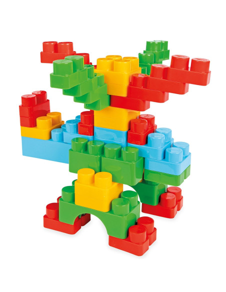 PL-03-568,Jucarie Pilsan Cuburi de construit in cutie Jumbo Blocks 166 piese