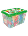 PL-03-568,Jucarie Pilsan Cuburi de construit in cutie Jumbo Blocks 166 piese