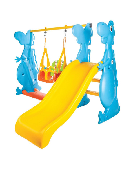PL-06-099,Centru de joaca Pilsan Dino Slide and Swing