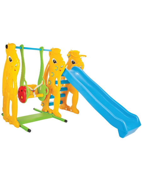 PL-06-140,Centru de joaca Pilsan Squirrel Slide and Swing Set