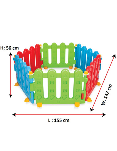 PL-06-145,Tarc de joaca pentru copii Pilsan Playgroun Fence
