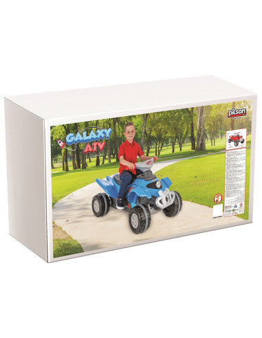 PL-07-292-RE,ATV cu pedale Pilsan Galaxy red